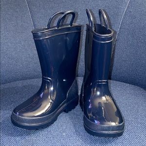 Ska-Doo Toddler Rain Boots Navy Blue size 7